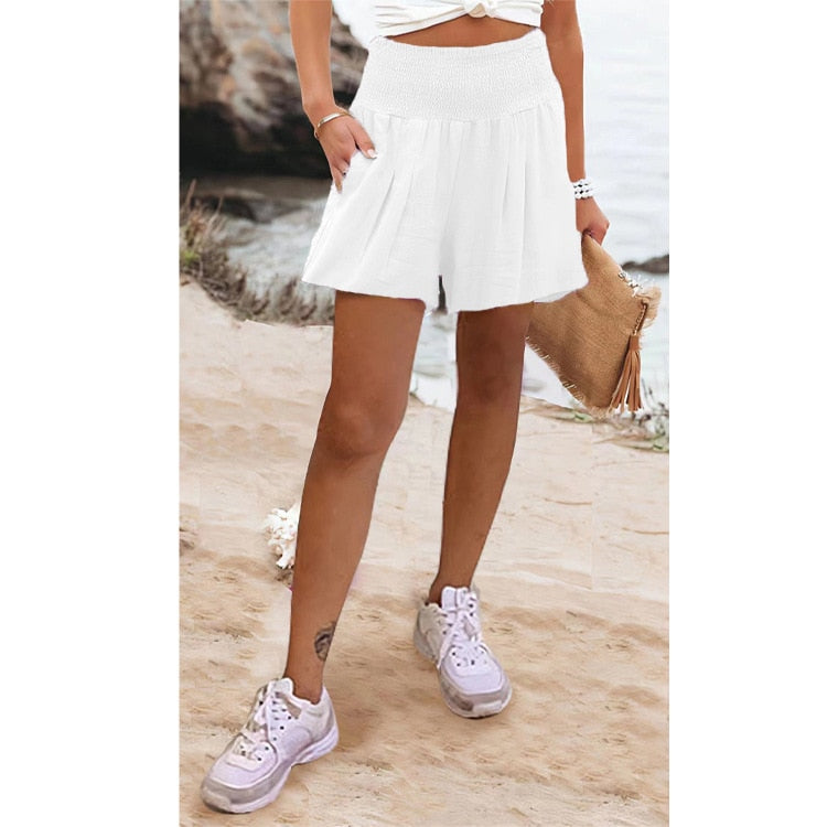 Women Clothing Shorts for Women Y2k Casual Fashion Clothes Casual Streetwear Summer Elegant Ladies Solid Vetement Femme